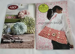 Amy Butler Patterns Lot of 2 Midwest Mod Pillows & Madison Bag NEW & Uncut - Picture 1 of 1