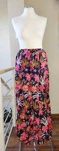 neue Pluderhose, Größe 38, Pumphose mit Blumenmuster, Hose, Sommerhose - Bild 1 von 2