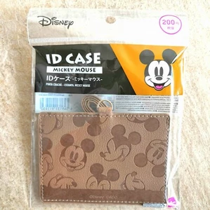 Walt Disney Mickey Mouse Identity Lanyard Business Card Holder ID Badge Japan - Picture 1 of 2