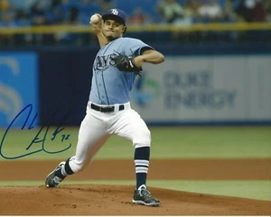 Chris Archer Autographed 8x10 Tampa Bay Rays Free Shipping #S879 - Picture 1 of 1