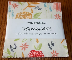 Moda "Creekside" Sherri & Chelsi CHARM PACK 42- 5" squares Quilting Fabric NEW - Picture 1 of 4