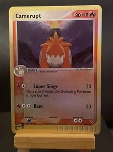 Pokemon Card Camerupt 24/97 Reverse Holo EX Dragon Set Light play - Picture 1 of 6