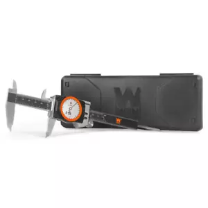 6" Stainless Steel Digital Caliper LED Readout IP67 Smart with Case - Picture 1 of 12