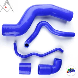 Silicone Turbo Boost Hose For GOLF JETTA MK4 Beetle Bora AUDI A3 A4 TT 1.8T Blue - Picture 1 of 4