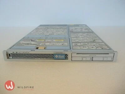 Sun Fire X4100 2x 3GHz, 8GB, 2 x 73GB, DVD, 2 x PSUs, Rack Kit, Sun X4100 - Image 1 of 2