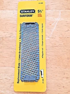 Vintage STANLEY SURFORM 5.5" Flat Rpl. Blade 21-398 For 21-399 Pocket Plane NOS - Picture 1 of 3