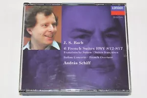 András Schiff CD Oop Audio Bach 6 French Suites Französische Suiten London 2cds - Foto 1 di 24