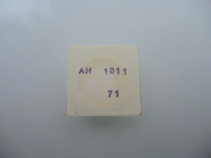 Hanhart 1011, parte 71, Hanhart AH 1011 - Imagen 1 de 2