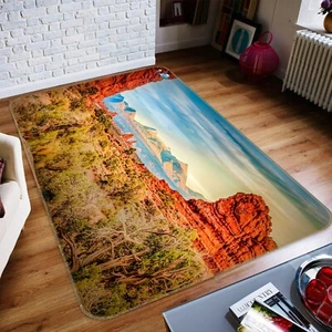 3D Grass Mountain ZHUA005 Game Non Slip Rug Mat Photo Carpet Beth Sheridan Zoe - Picture 1 of 5