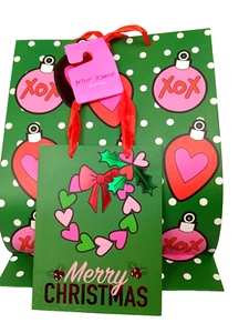 BETSEY JOHNSON WEIHNACHTSGESCHENKTÜTEN, 3 STÜCK, 3 GRÖSSEN, SCHÖN! - Bild 1 von 10