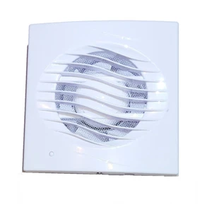 Extractor Fan Timer 100mm 4" Led Bathroom Kitchen Toilet White Insect Proof Net - Picture 1 of 10