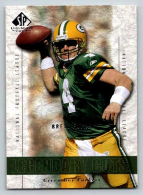 2002 SP Legendary Cuts #62 Brett Favre (ref 220536) - Image 1 of 2