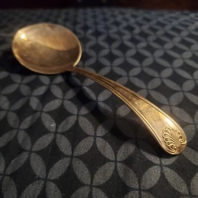 DE COLECCIÓN ANTIGUO SHEFFIELD INGLATERRA WA PLACA DE PLATA CUCHARÓN PEQUEÑO DE COLECCIÓN Foto 1 de 4