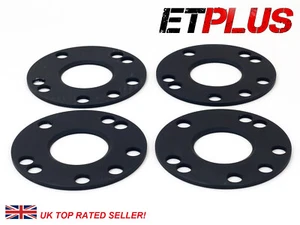 4 x 5mm Hubcentric Wheel Spacers fits Toyota Supra MK4 1992 - 2002 5x114 60.1 - Picture 1 of 2