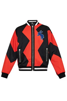 Authentic Men's Gucci Zig Zag Techincal Jersey Bomber Jacket 714463 S New $2850 - Image 1 of 4