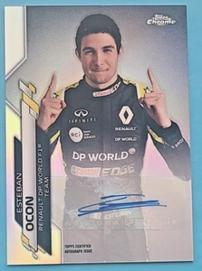 2020 Topps Chrome F1 Racing Esteban Ocon Auto 54/86 Autograph Rookie RC - Picture 1 of 2