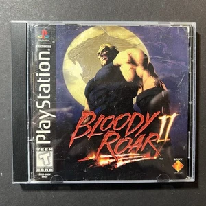 Bloody Roar II 2 Playstation 1 PS1 con manuale testato - Foto 1 di 5