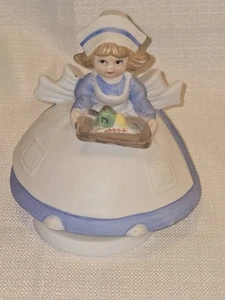 1979 Vintage Price Inc Nurse Music Box figurine Spins/Plays "Spoonful of Sugar” - Picture 1 of 8