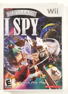 Ultimate I Spy - Search Find Play Game (Nintendo Wii, 2008) Brand New Sealed - Image 1 of 4