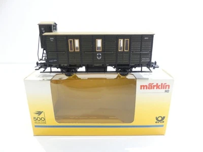 Märklin H0 4500 / PMS 60-01 Postwagen m. Brhs. 3059 der K.P.E.V. in OVP G5694 - Bild 1 von 4
