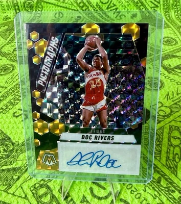 2024 帕尼马赛克 Doc Rivers Prizm 图画黑色签名 /8 #PM-DOC 老鹰队 SSP — 第 1/2 张图片