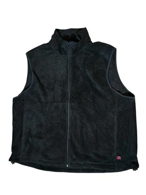 Black Woolrich Men’s SIZE XL Fleece Gilet Body Warmer  - Image 1 of 3