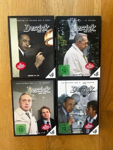 Derrick German TV Series Collectors 4 x Box Sets - Folge 1-15 31-45 46-60 61-75 - Picture 1 of 6
