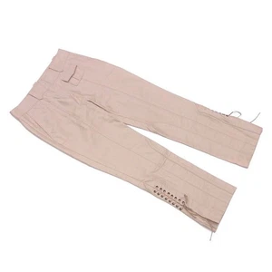 LOUIS VUITTON Hose Cropped Damen 34 Größe Beige Baumwolle 99% Nylon 1% C3125 Kostenloser Versand - Bild 1 von 7