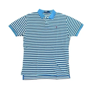 Vtg Polo Ralph Lauren Collared Shirt Mens XL Striped Red Pony Casual - Picture 1 of 4