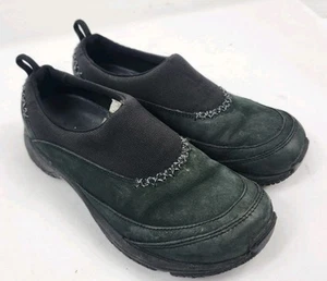 Merrell Encore Stowe Womens Sz 6 Loafer Casual Slip On Driving Shoes Black - Picture 1 of 9
