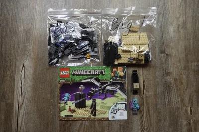 LEGO® Minecraft 21151 The End Battle 100% completo con instrucciones Foto 1 de 4