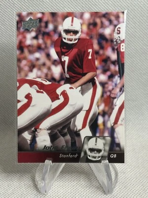 2011 Upper Deck John Elway #14 Stanford Cardinal Denver Broncos - Image 1 of 2