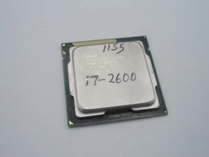 Intel Core i7-2600 4 Cores 8 Threads 3.4GHz LGA 1155 CPU - Picture 1 of 2