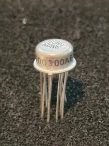 DG300ABA DUAL SPST TO100-10 METAL CAN VINTAGE Siliconix - Picture 1 of 1
