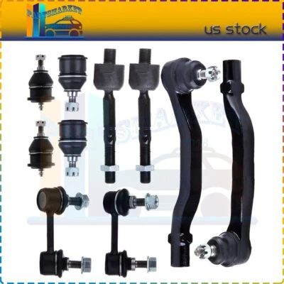 Fits For 1998-2002 Honda Accord Lower Upper Ball Joints Suspension Kit New 10Pcs - Image 1 of 4