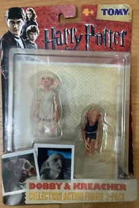 "Tomy" Harry Potter Dobby & Kreacher Figure Rare! - Photo 1/7