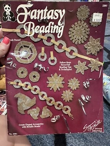 Fantasy Beading Linde Punzel Design Original 1993 Anleitung Broschüre - Bild 1 von 3