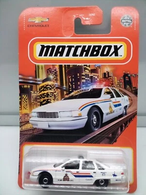 Matchbox Superfast / MB 1198 - '94 Chevy Caprice Police Car - RCMP - Model x1 - Image 1 of 4