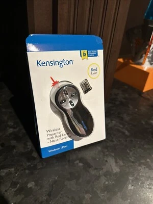 Kensington Wireless Presenter With Red Laser - Nano Receiver Windows/Mac NIB - Image 1 of 2