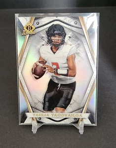 Taulia Tagovailoa 2022 Bowman Chrome University Invicta #BI-20  Maryland - Picture 1 of 2