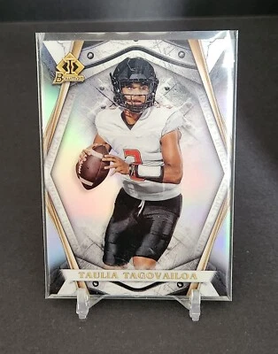 Taulia Tagovailoa 2022 Bowman Chrome University Invicta #BI-20  Maryland - Image 1 of 2