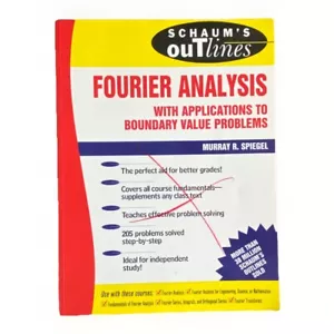 Schaum's Outline, Fourier-Analyse Anwendungen Grenzwert, Murray R Spiegel - Bild 1 von 4