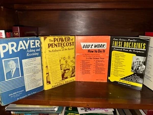 Lot (6) Books by John R. Rice (1948-1975) Sword PRAYER Pentecost *AUTOGRAPHED - Imagen 1 de 13