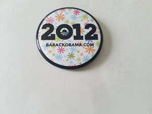 Spilla politica Barackobama.com 2012 2 1/2" - Foto 1 di 3