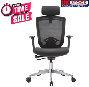 SIHOO Executive Office Chair – High-Back Mesh Chair for Work, Gaming & Study UK - Picture 1 of 10