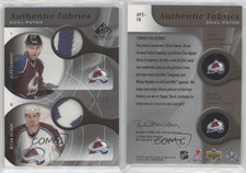 2005-06 SP Game Used Edition /35 Alex Tanguay Milan Hejduk #AP2-TH Dual Patch