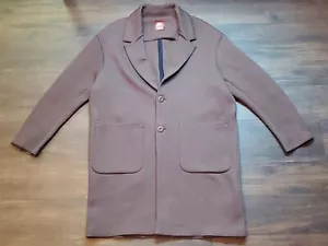 Nike Sportswear Tech Fleece Reimagined Mens Medium Brown Trench Coat FN0601-237 - Picture 1 of 18