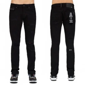 CULT OF INDIVIDUALITY Punk Super Skinny Jeans Size 29x32 - Picture 1 of 7