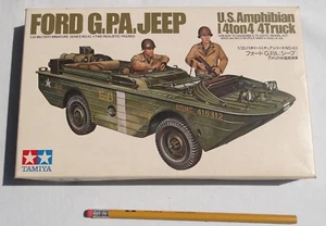 Tamiya Ford G.P.A. Jeep Amphibian kit modello non avviato camion 1/4 tonnellate 4x4 1/35 sc - Foto 1 di 14