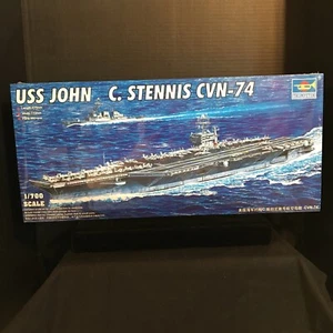 TRUMPETER 05733 USS JOHN C. STENNIS CVN-74 MODEL KIT-NIB-1/700 SCALE - Picture 1 of 8
